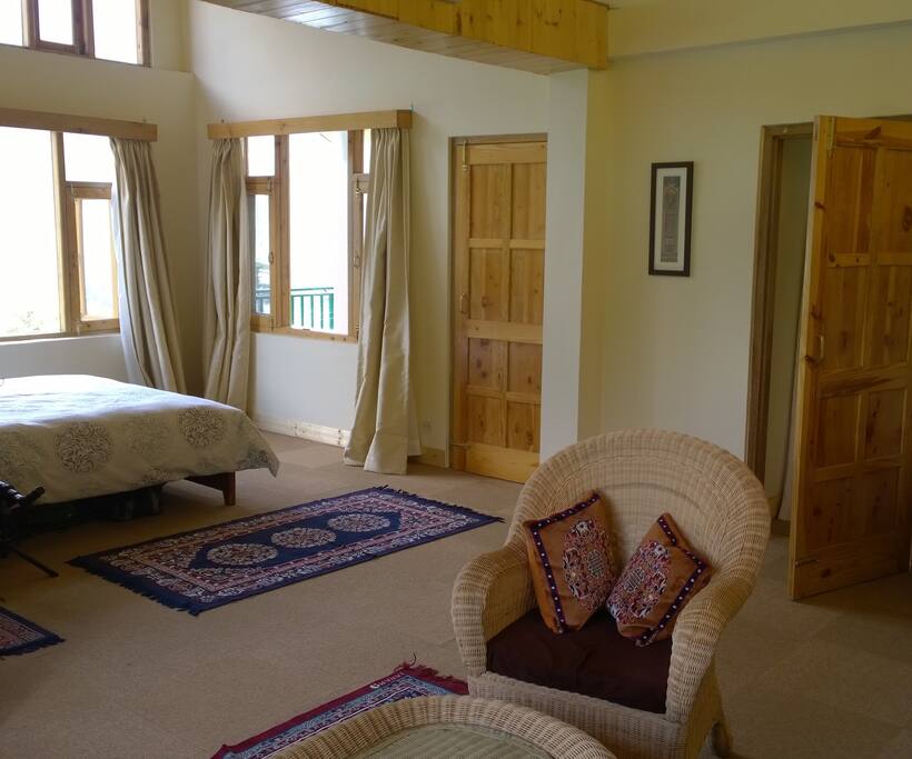Looking towards bedroom from lounge area