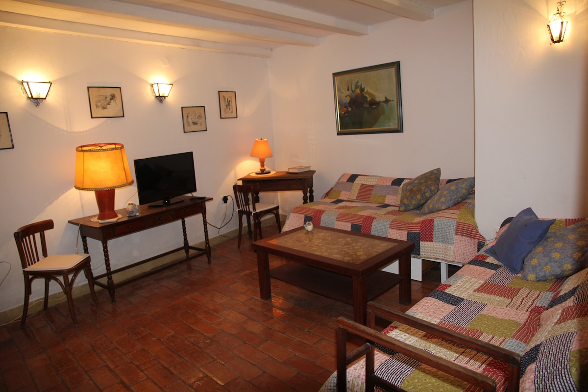 Salon froid idéal pour un après-midi de repos