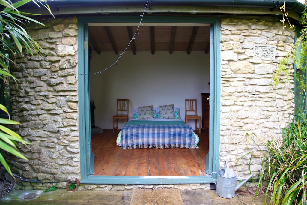A view into the Summerhouse