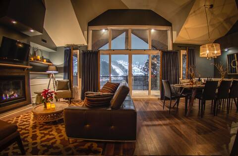 Luxurious mountainside condo - Ski/Waterslide