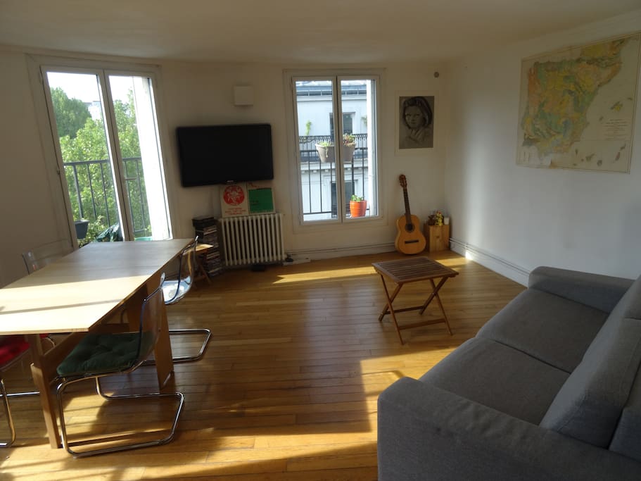 the living room