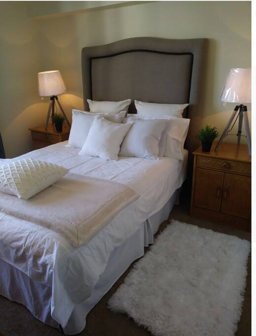 Guest room overlooking golf court