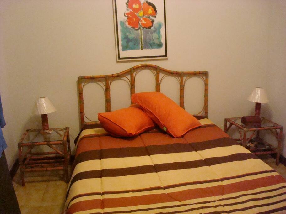 Cama de casal do 2º quarto