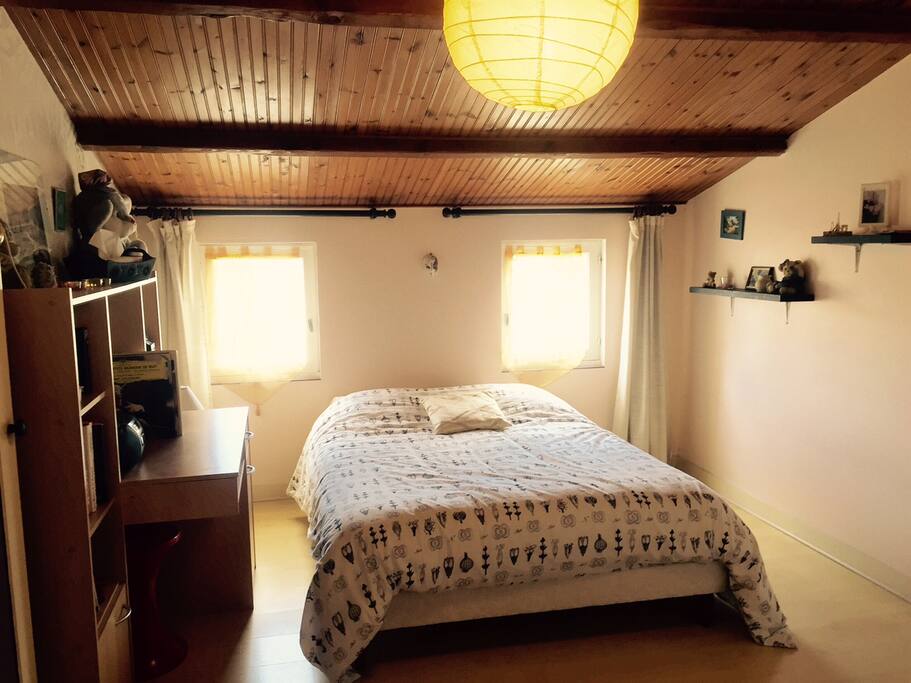 La première chambre avec lit double