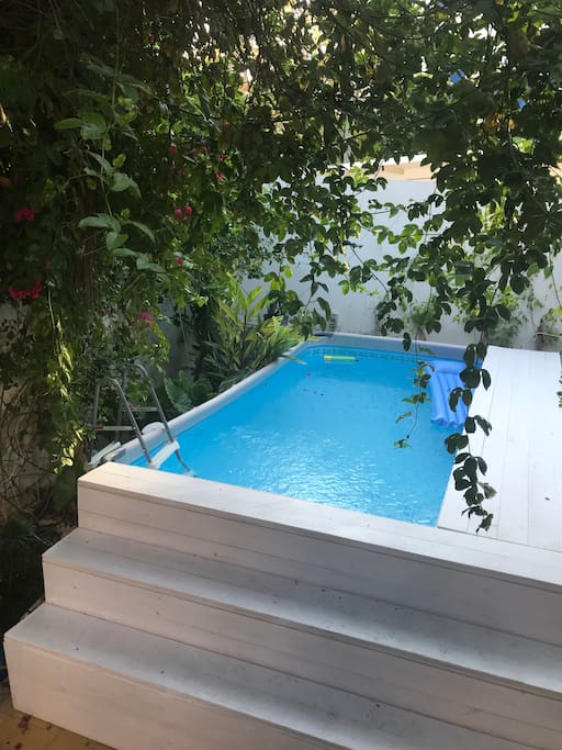 The swimming pool