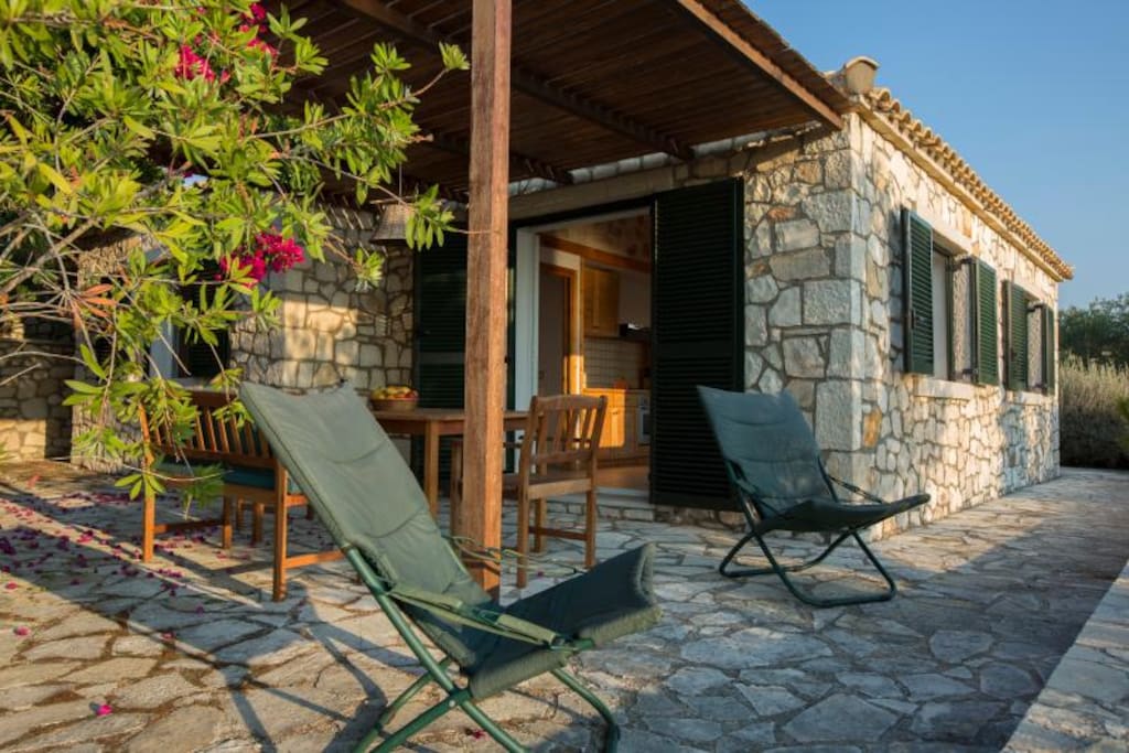 Private patio