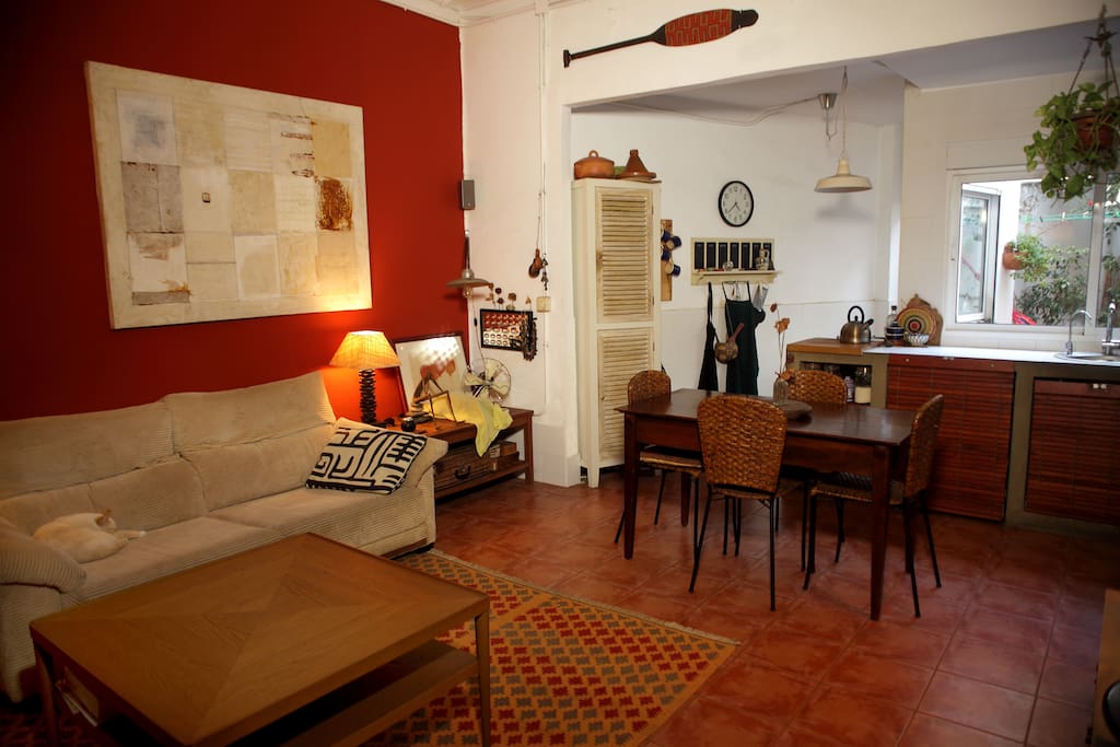 El salón.
The livingroom.