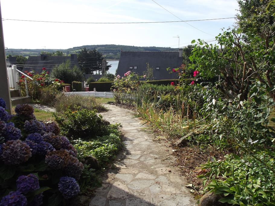 Entrée jardin