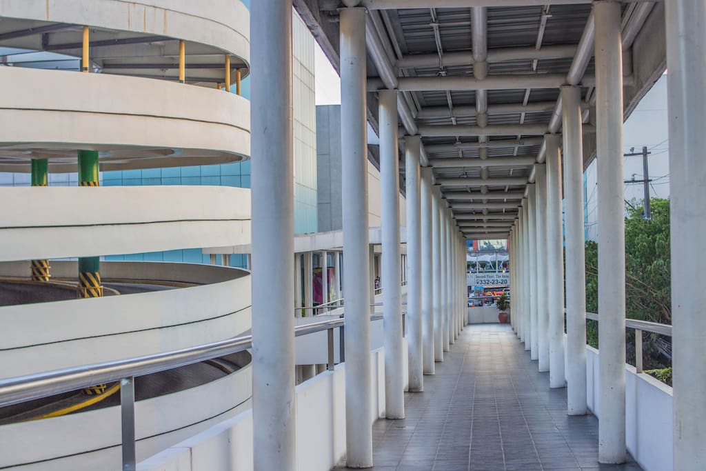 Private Bridge-way From Grass Residence To SM City North EDSA Malls connected up to Ayala Malls (Trinoma and Vertis)