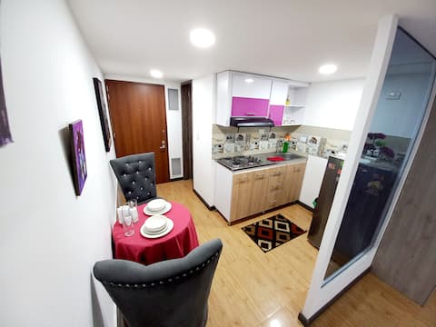 Anuncio de Airbnb popular: Excellent Modern & Cute Loft Apartment in Bogotá en Suba