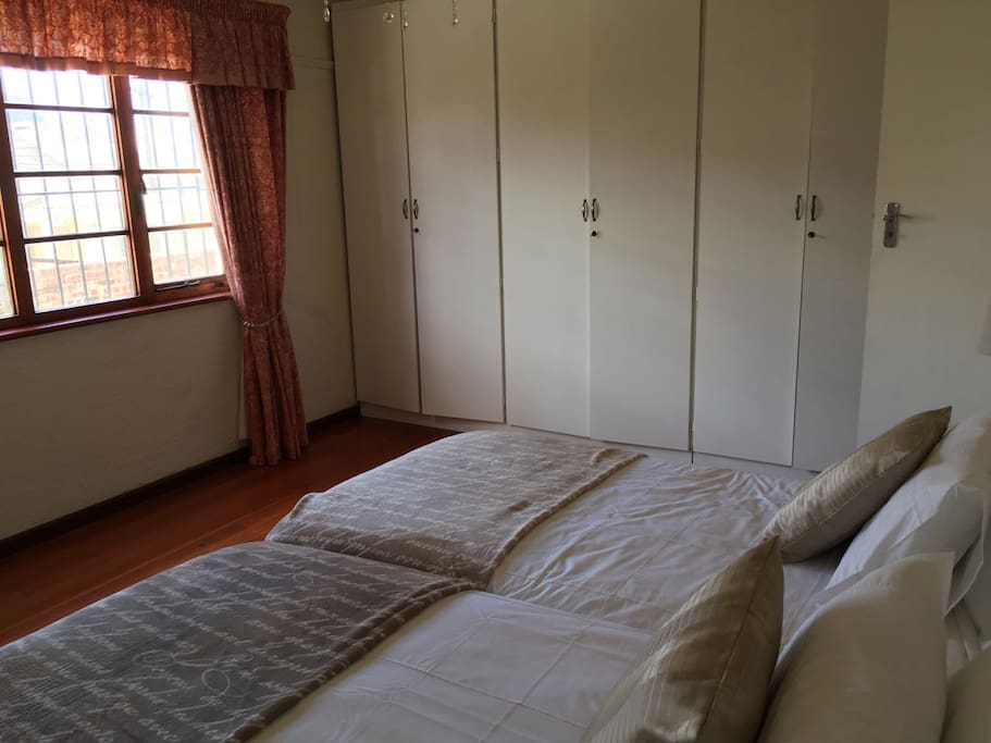 First Bedroom: cupboard view
