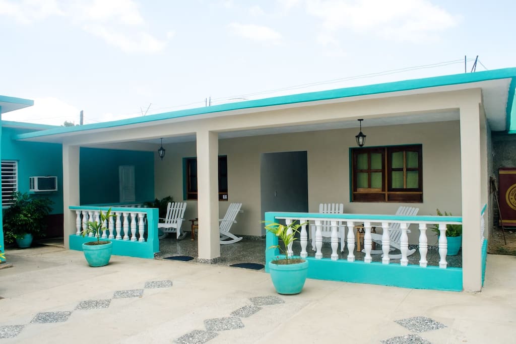 frente de la casa