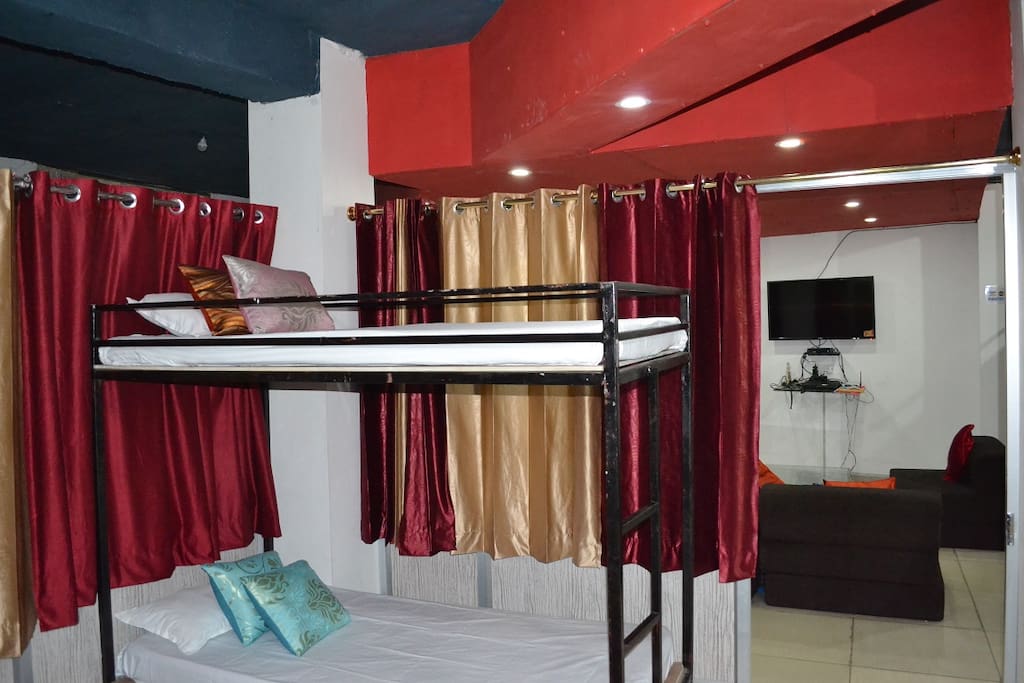 Bunk Bed with privacy