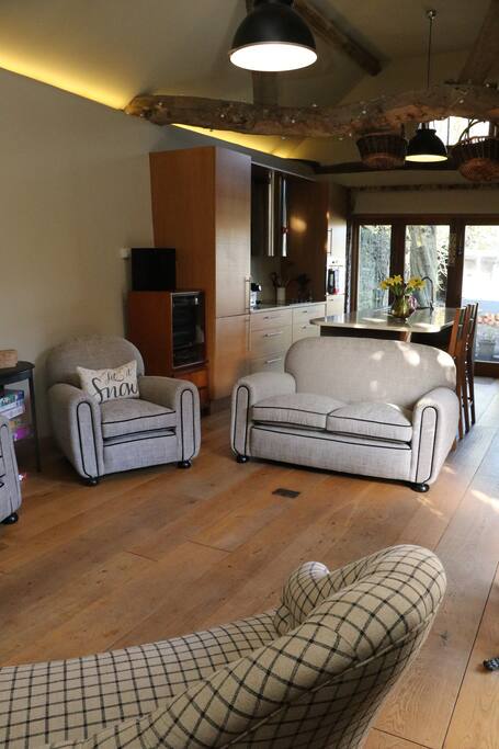 Kitchen and Living space