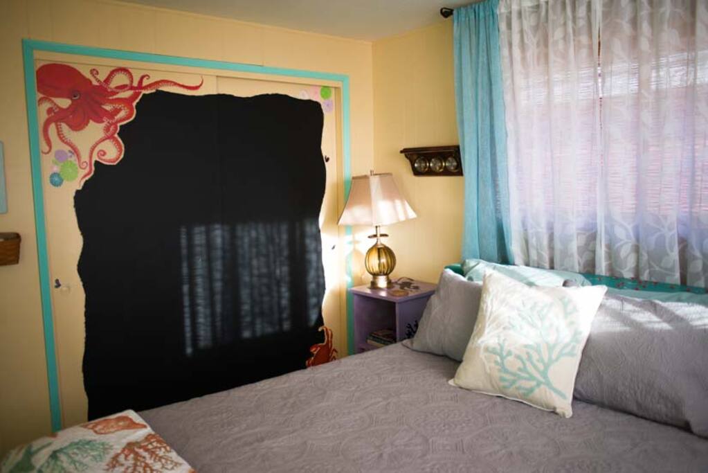 Chalk board guest book please sign!
