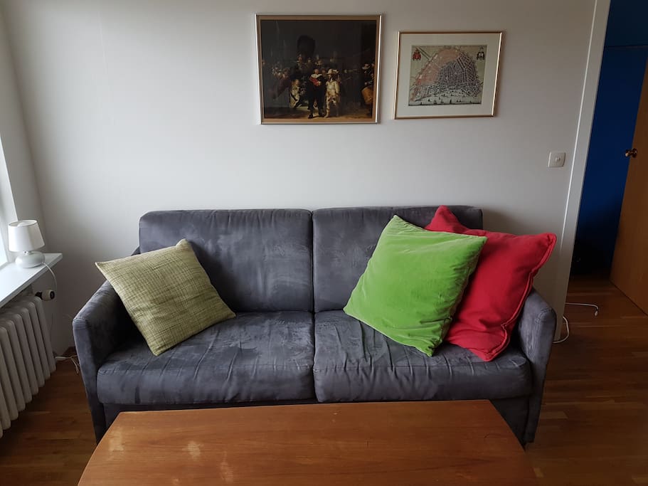 Bedsofa, pull-out