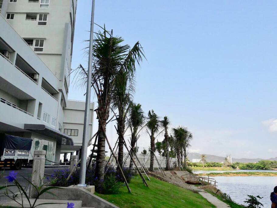 lake walk way