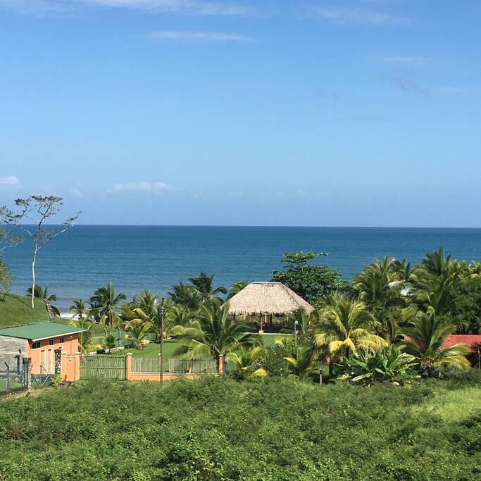 Beach view from Wrap around deck