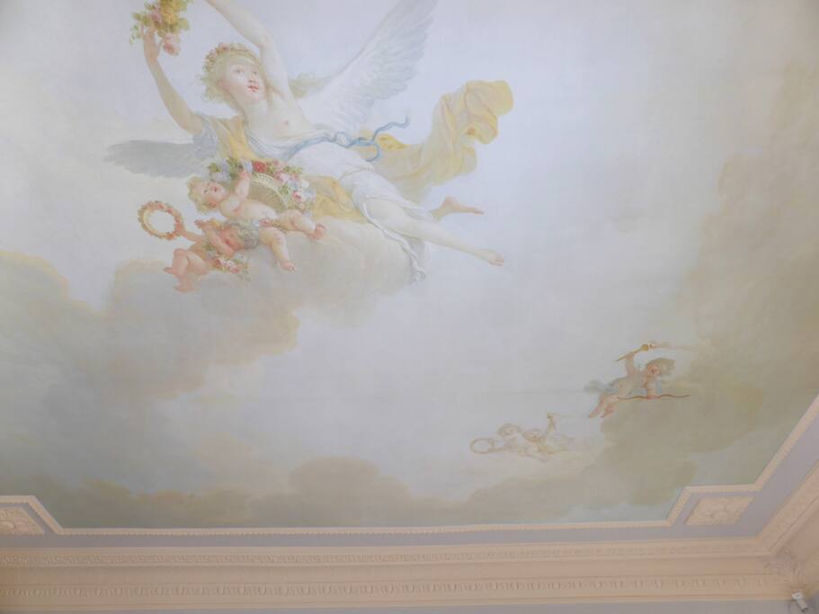 Plafond de la chambre