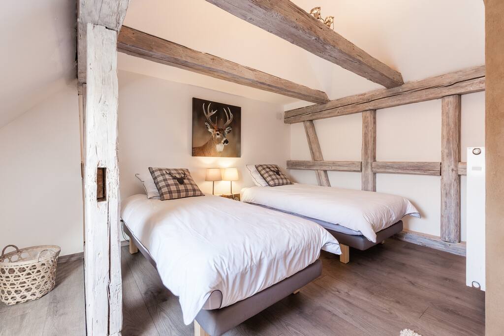 Chambre 2 couchages et WC