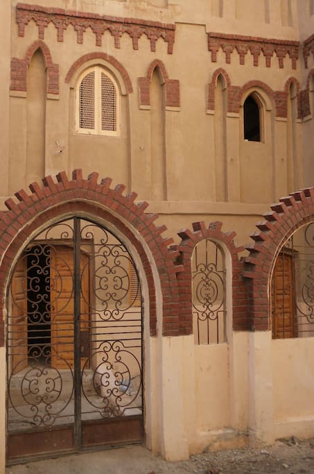 Front of building