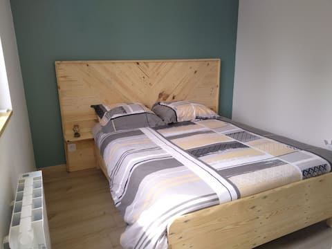 Module at the foot of the Auvergne volcanoes