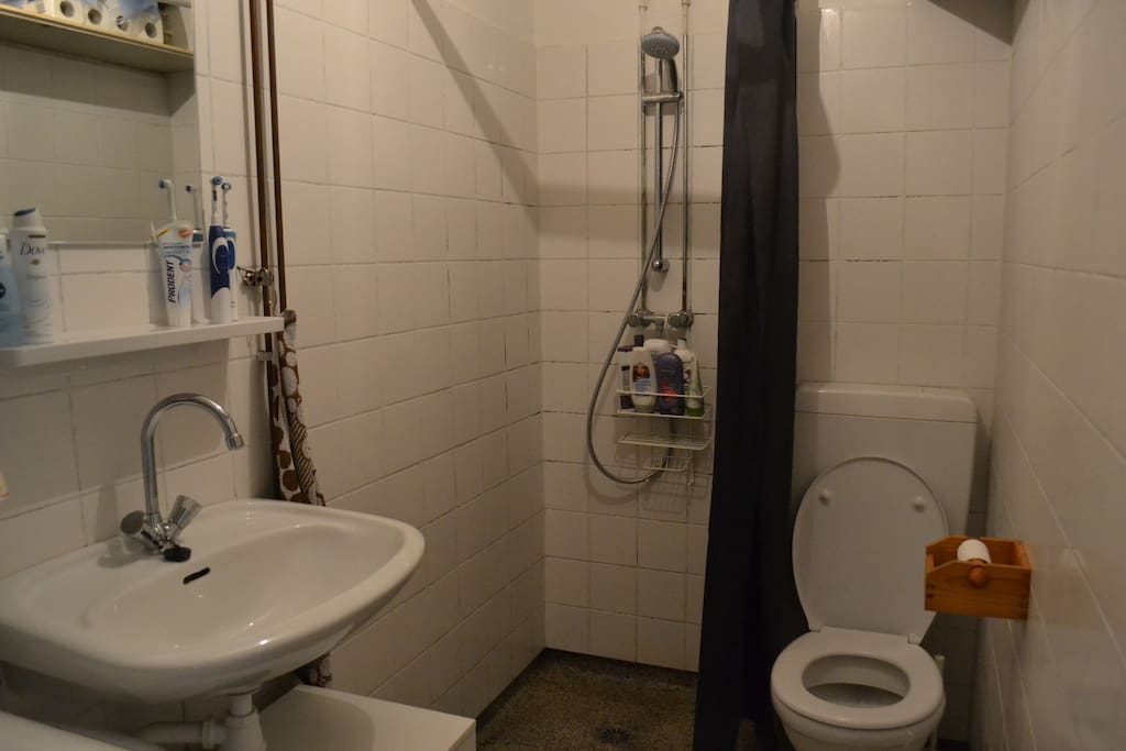 The bathroom