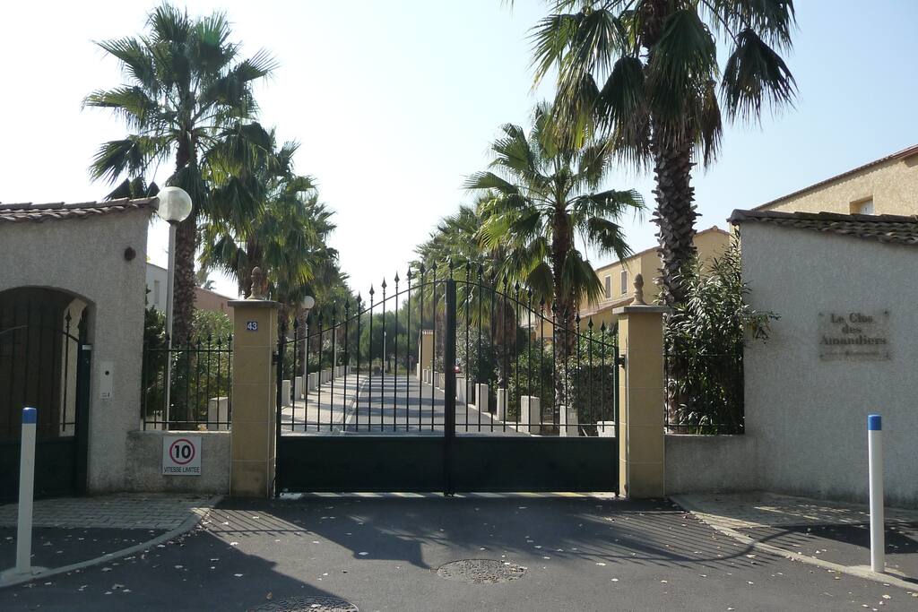 Entrée de la résidence