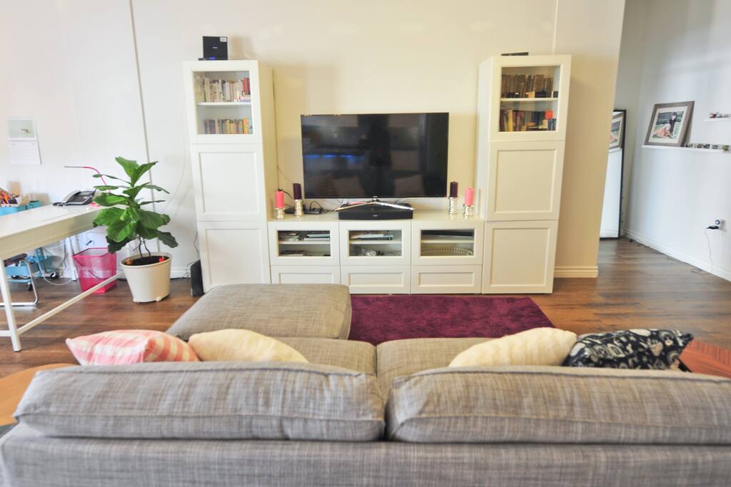 55" LED TV and Bose soundbar