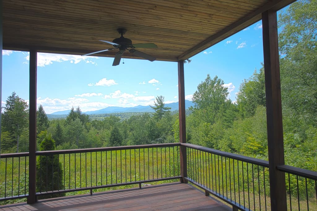 Beautiful wrap around porch with spectacular views