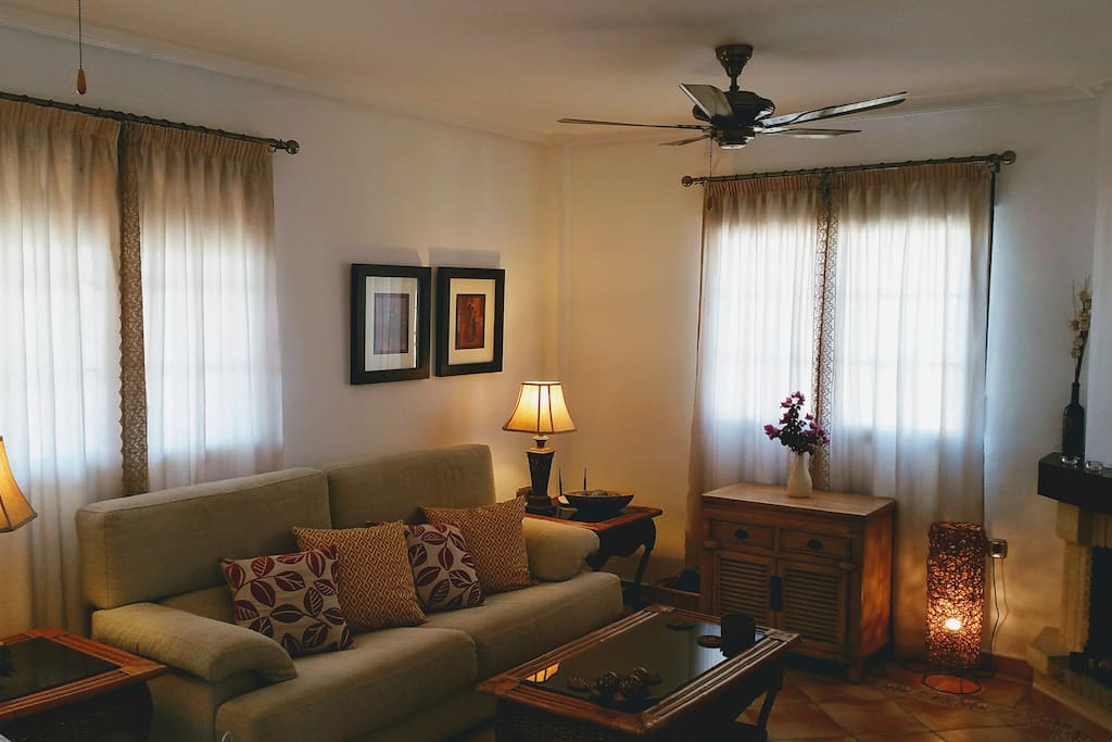 Lounge from kitchen