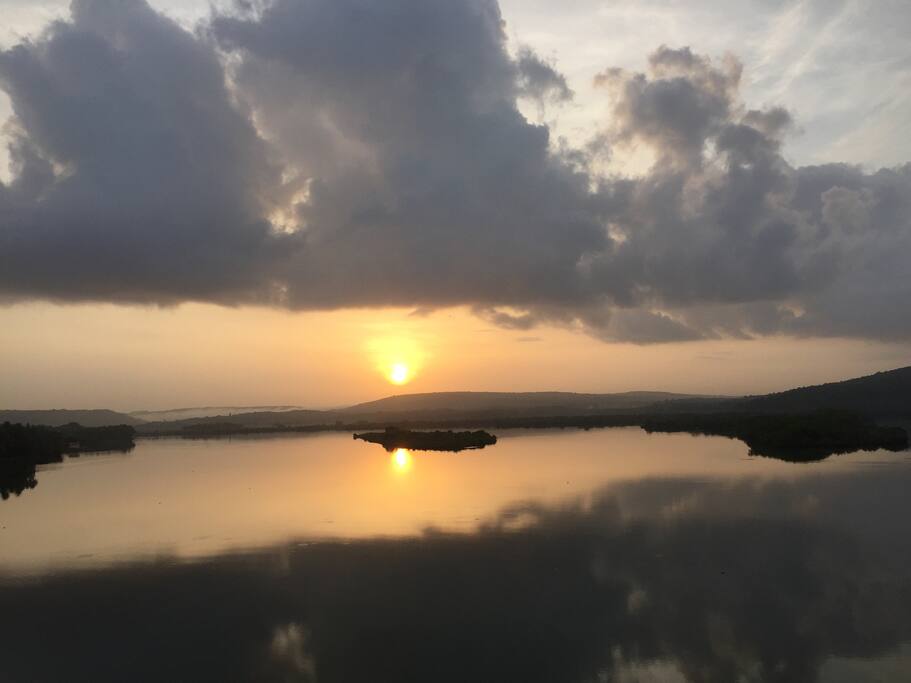 SUNRISE FROM GUEST HOUSE
