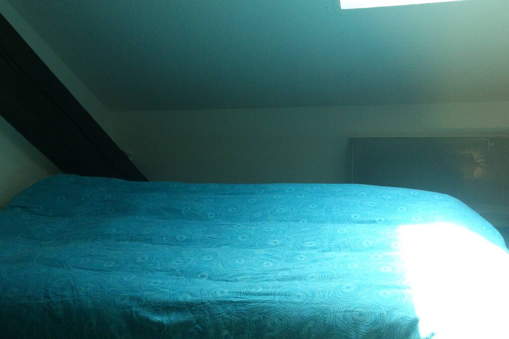 Chambre à coucher - lit double