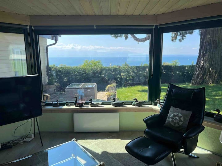 Panoramic View House! Lake, Mt Blanc & Vineyards🏡 - Canton de Vaud