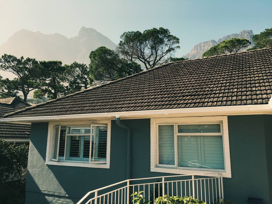 View of Table Mountain from the front balcony