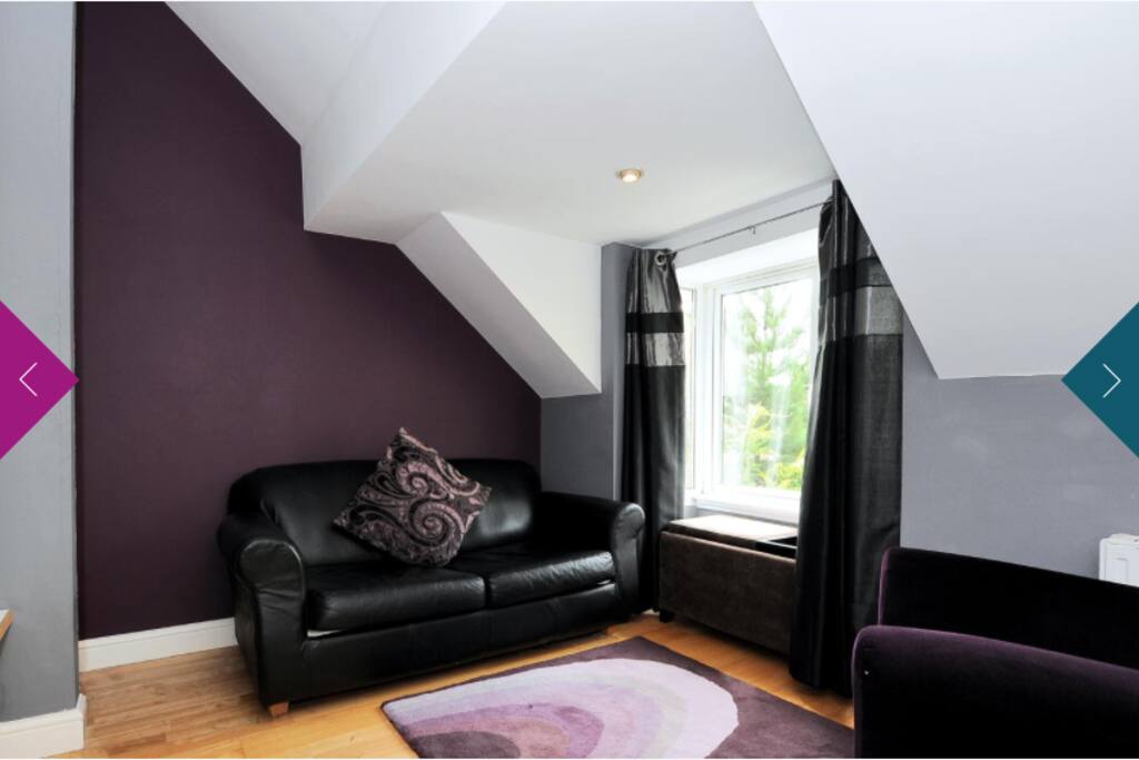 Bright and spacious living area