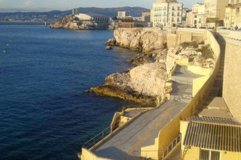 Corniche / Golfe et plage des Catalans