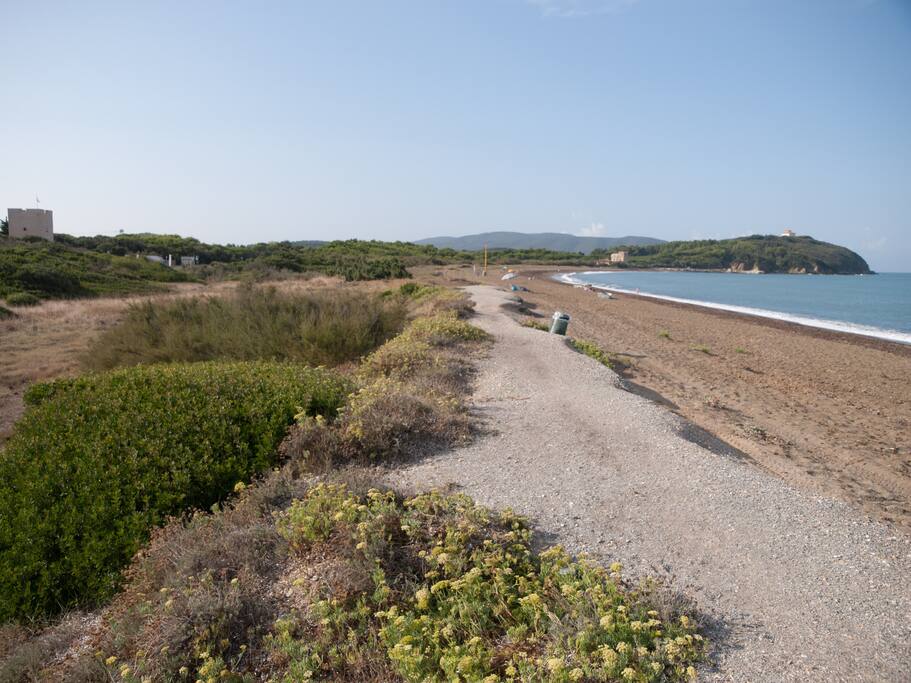 spiaggia a 150m