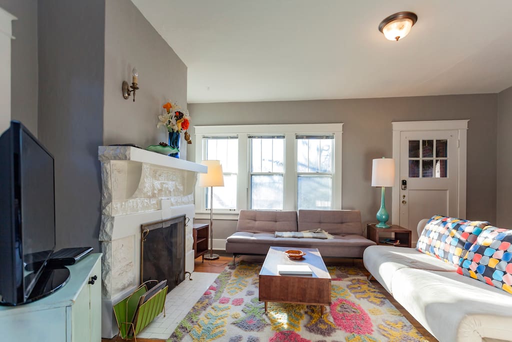 Sofa bed and couch in living room;
Permit #201514551