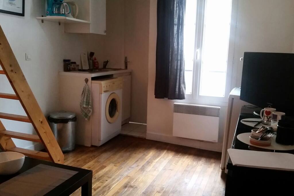 Kitchenette équipée