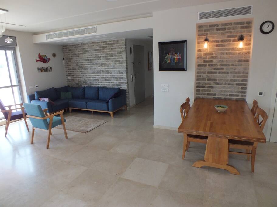Dining and living room