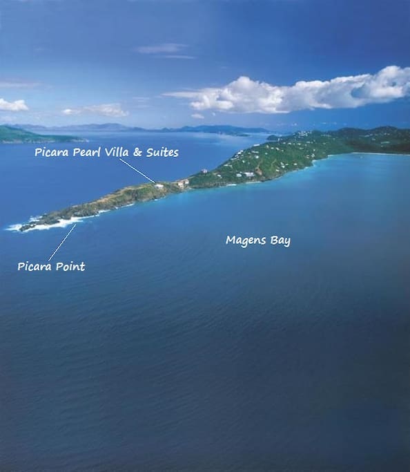 Picara Point - Villa closest to this Point for your privacy and gorgeous views!
