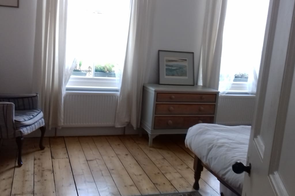 the bedroom