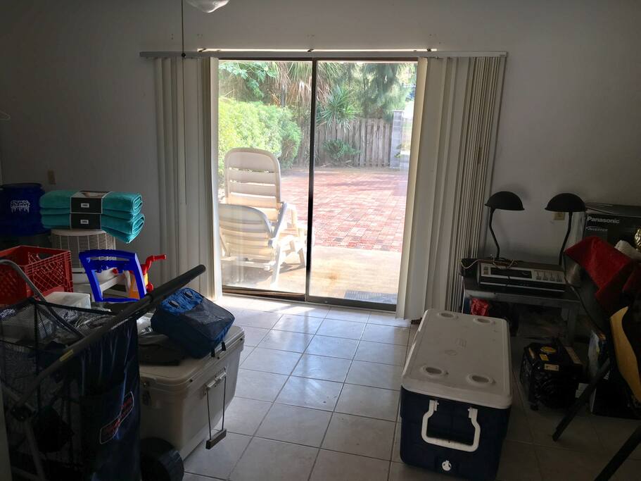 Extra storage room