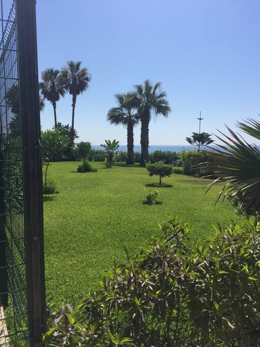 Gardens at the front