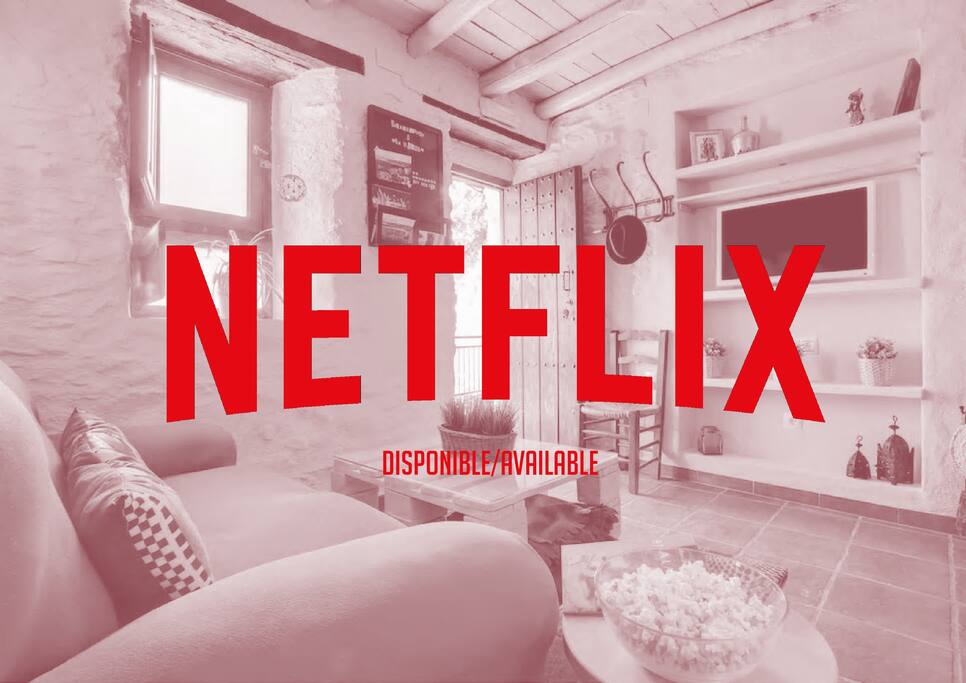 ¡¡Netflix es gratis durante tu estancia en la casa!!