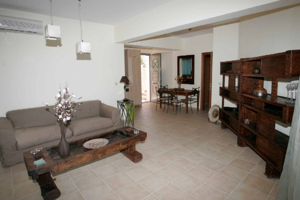 The living room