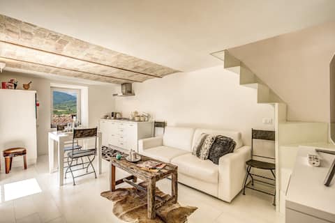 designer apartment with a view