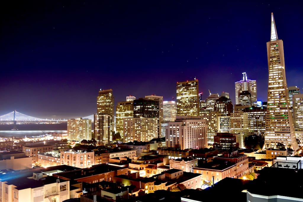 Thank you to AirBnB guest Junichi for this photo from my roof top.