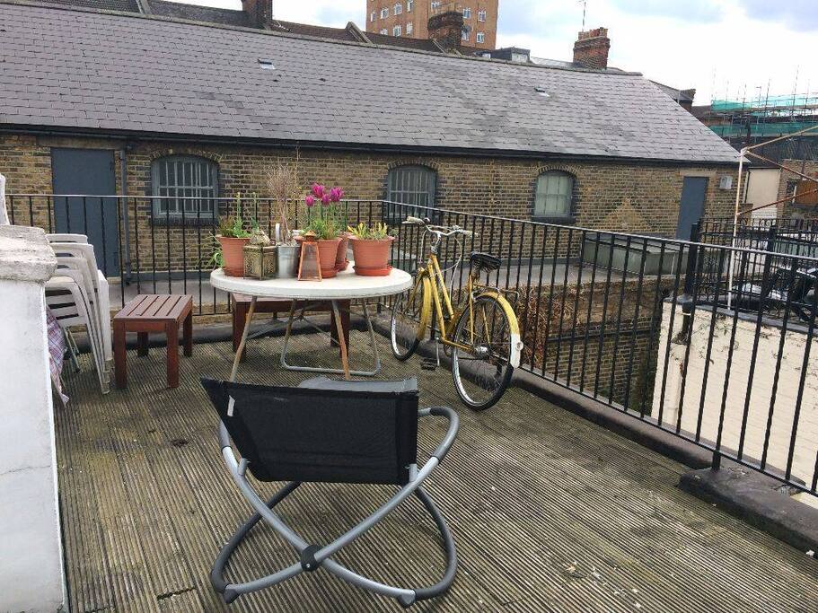 Large balcony